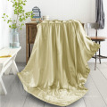 THX brand 100% silk filling and fabric blanket for home